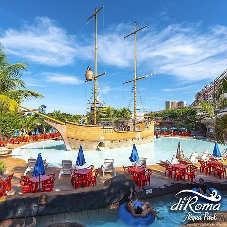 Diroma Resort Internacional Incluso 1 Acesso Ao Acqua Park Vulcao Caldas Novas Exterior foto