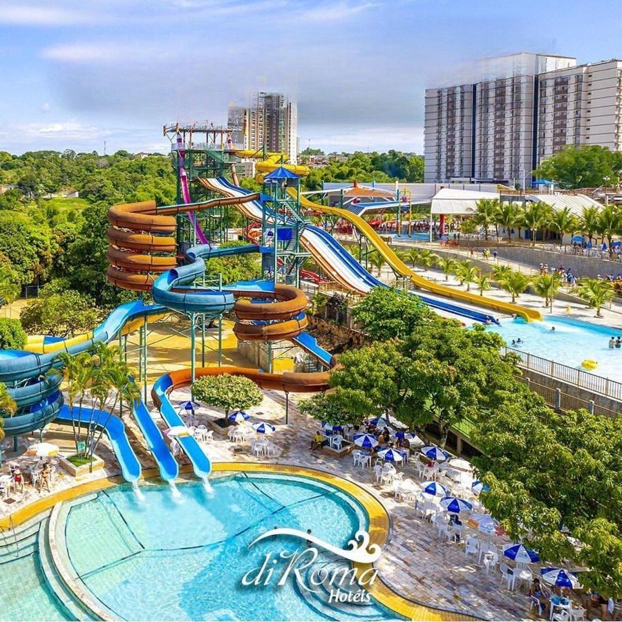Diroma Resort Internacional Incluso 1 Acesso Ao Acqua Park Vulcao Caldas Novas Exterior foto